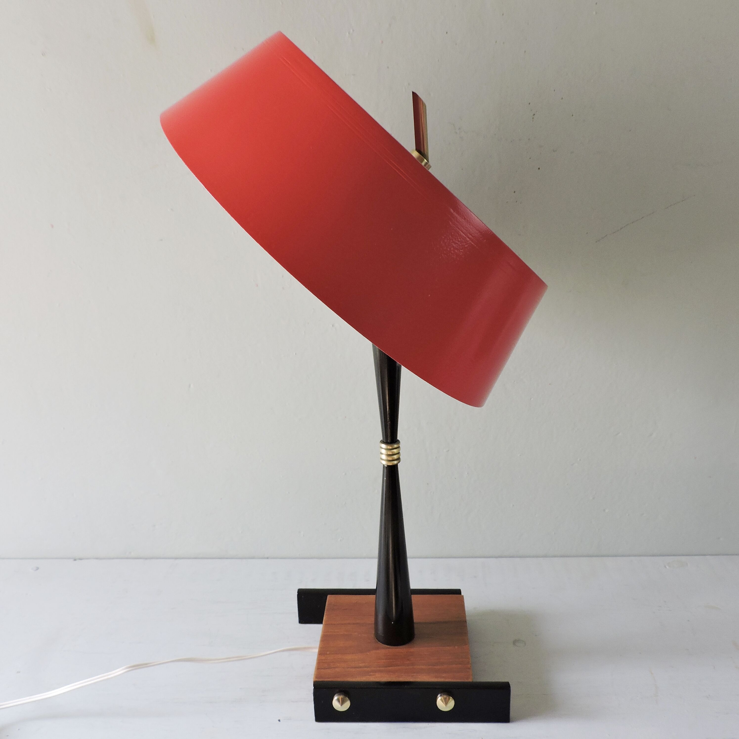 Lampe vintage Oscar Torlasco Italie années 50