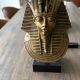 Pharaoh lamp 7 brass marble at Maison Jansen & Deknudt lighting