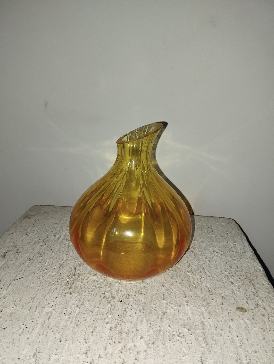 Scandinavian 60s glass vase