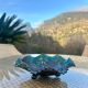 Glass Bowl or Pocket Filler Carnival by Northwood Period 20th century