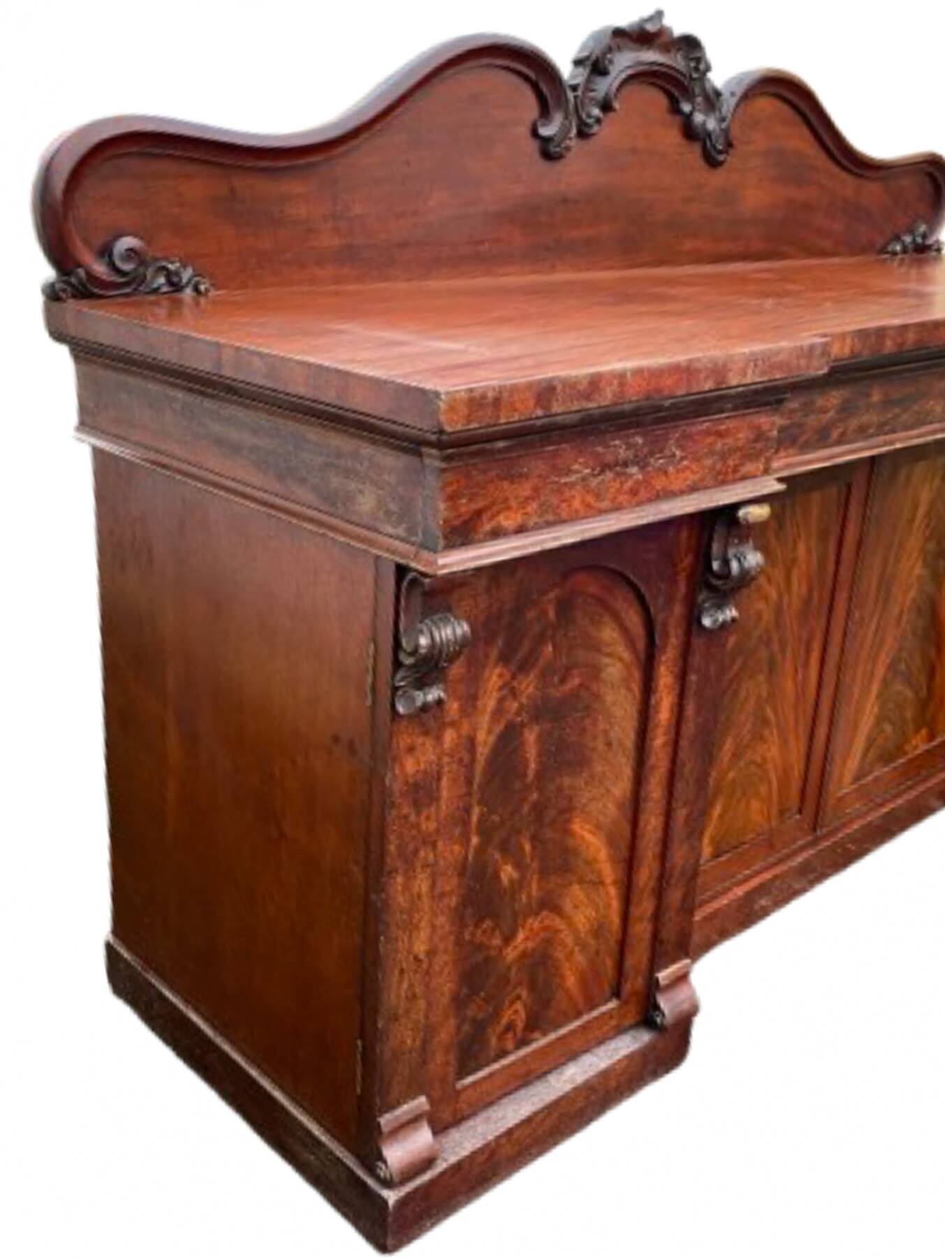 English enfilade in mahogany