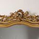 Eclectic antique mirror in gilded wood, Italy, 19th century