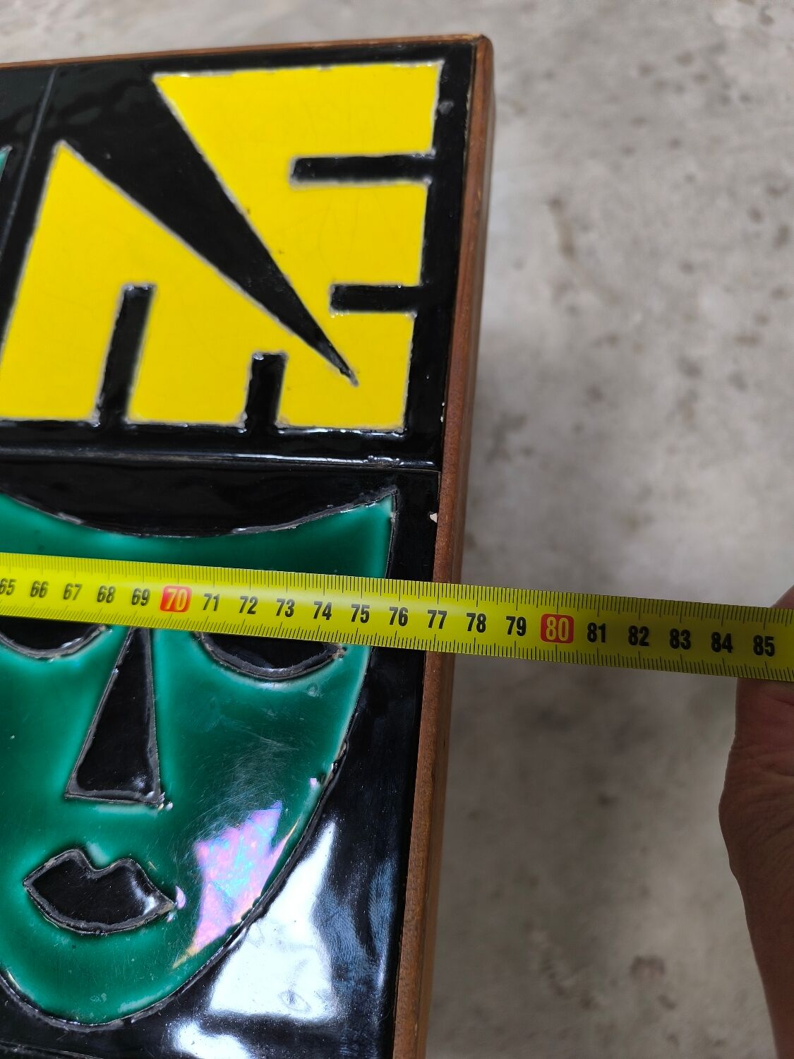 Vintage ceramic coffee table