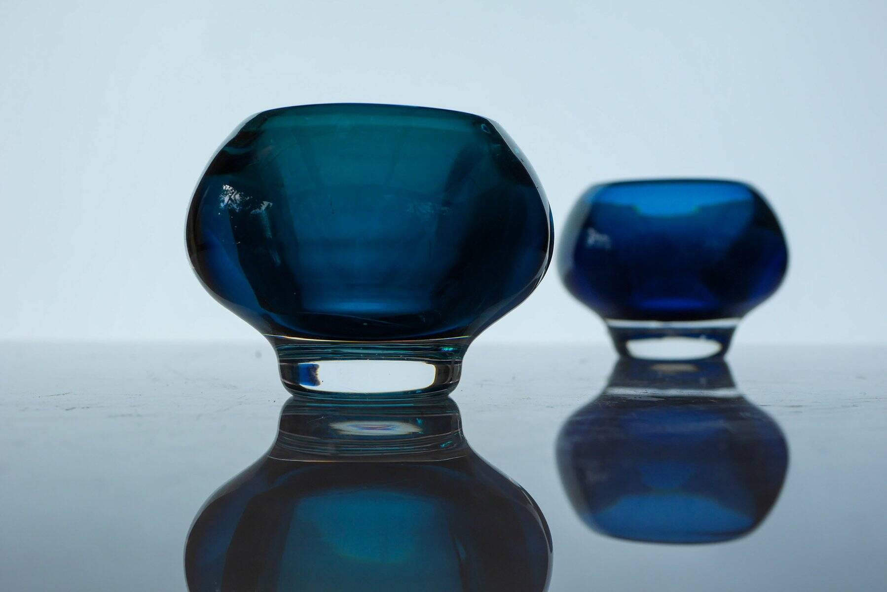 Sommerso glass by Mona Morales, 1960s, set of 4