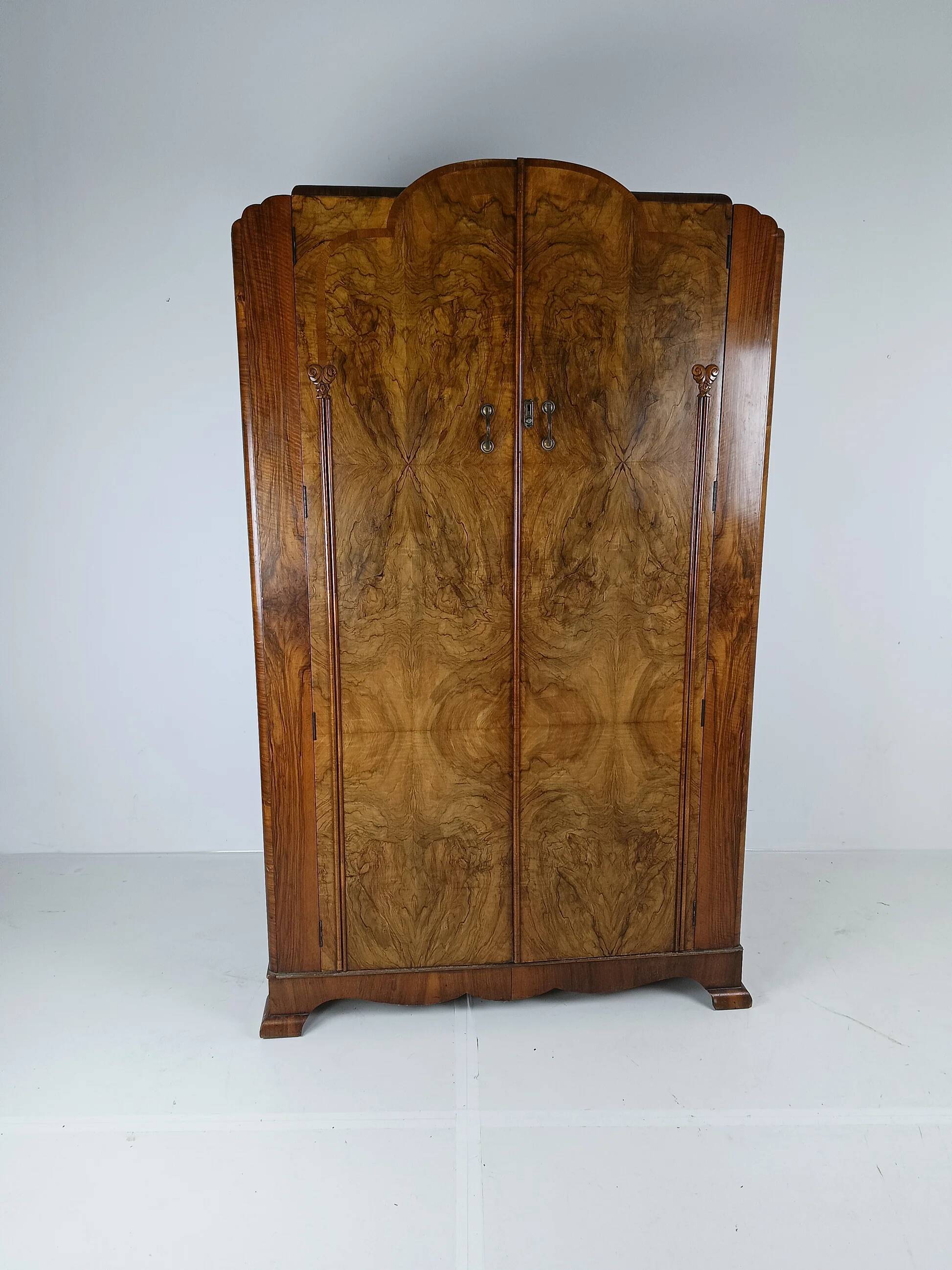 English antique wardrobe 1920's