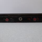 Painted and lase wooden box