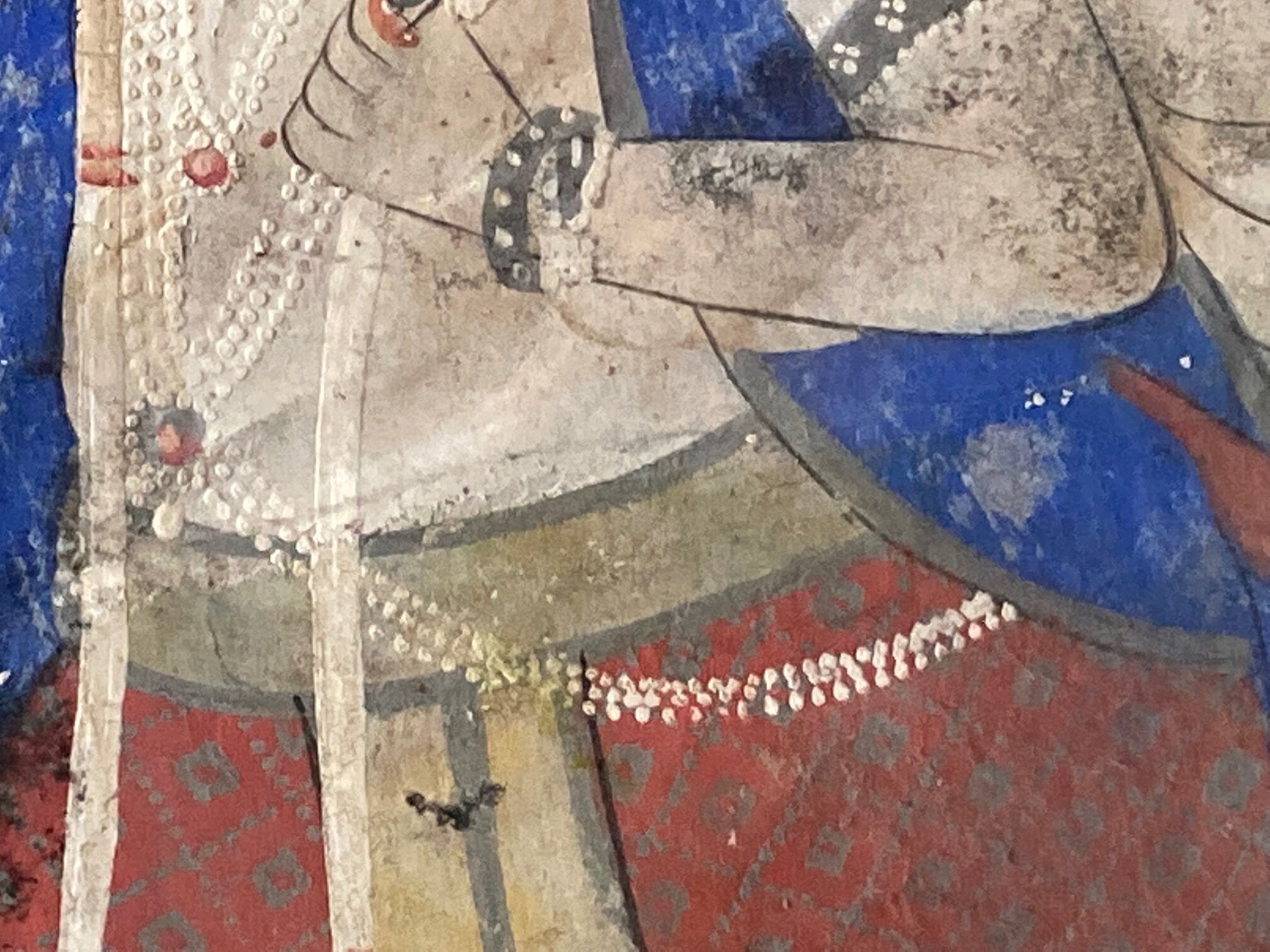 Indian miniature depicting an avatar of Anupam the monkey god