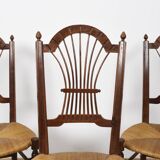 Decorative chairs, sheaf of wheat decor.