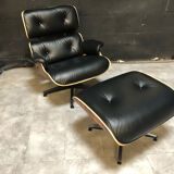 Eames  lounger and ottoman