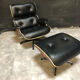 Eames  lounger and ottoman