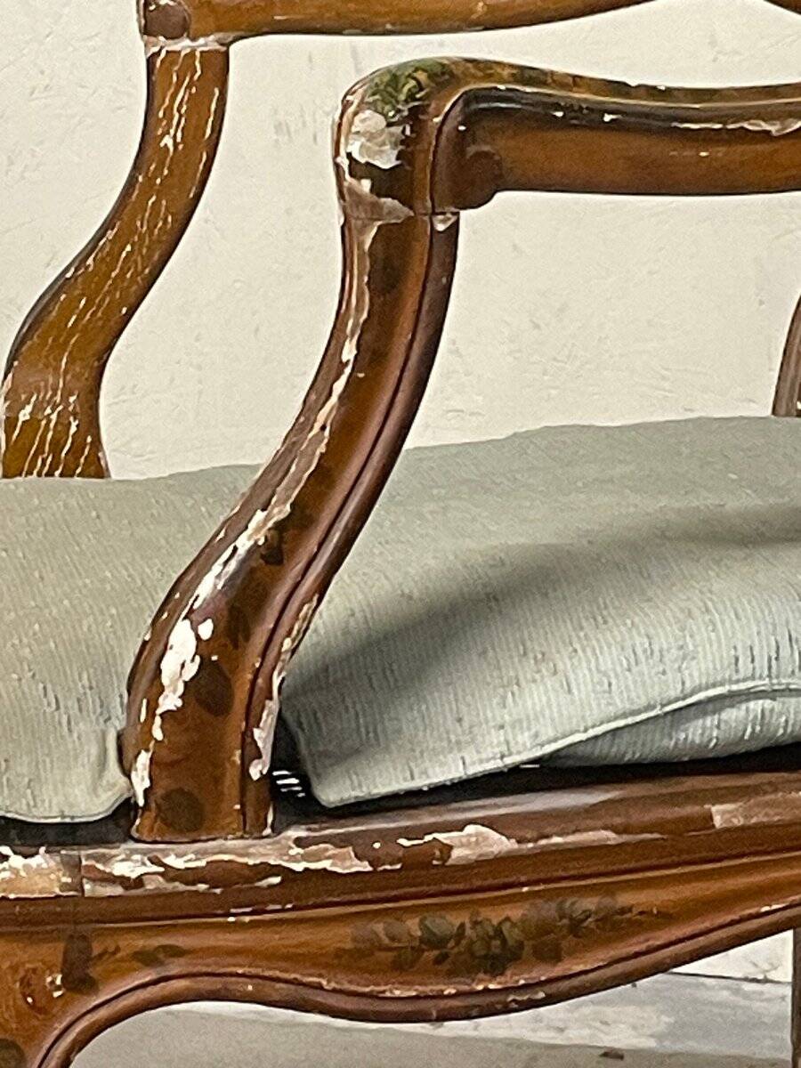 Louis XV armchairs, 18th century, set of 2