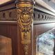 Vitrine ancienne bois marbre – Meuble vintage