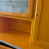 50s orange sideboard