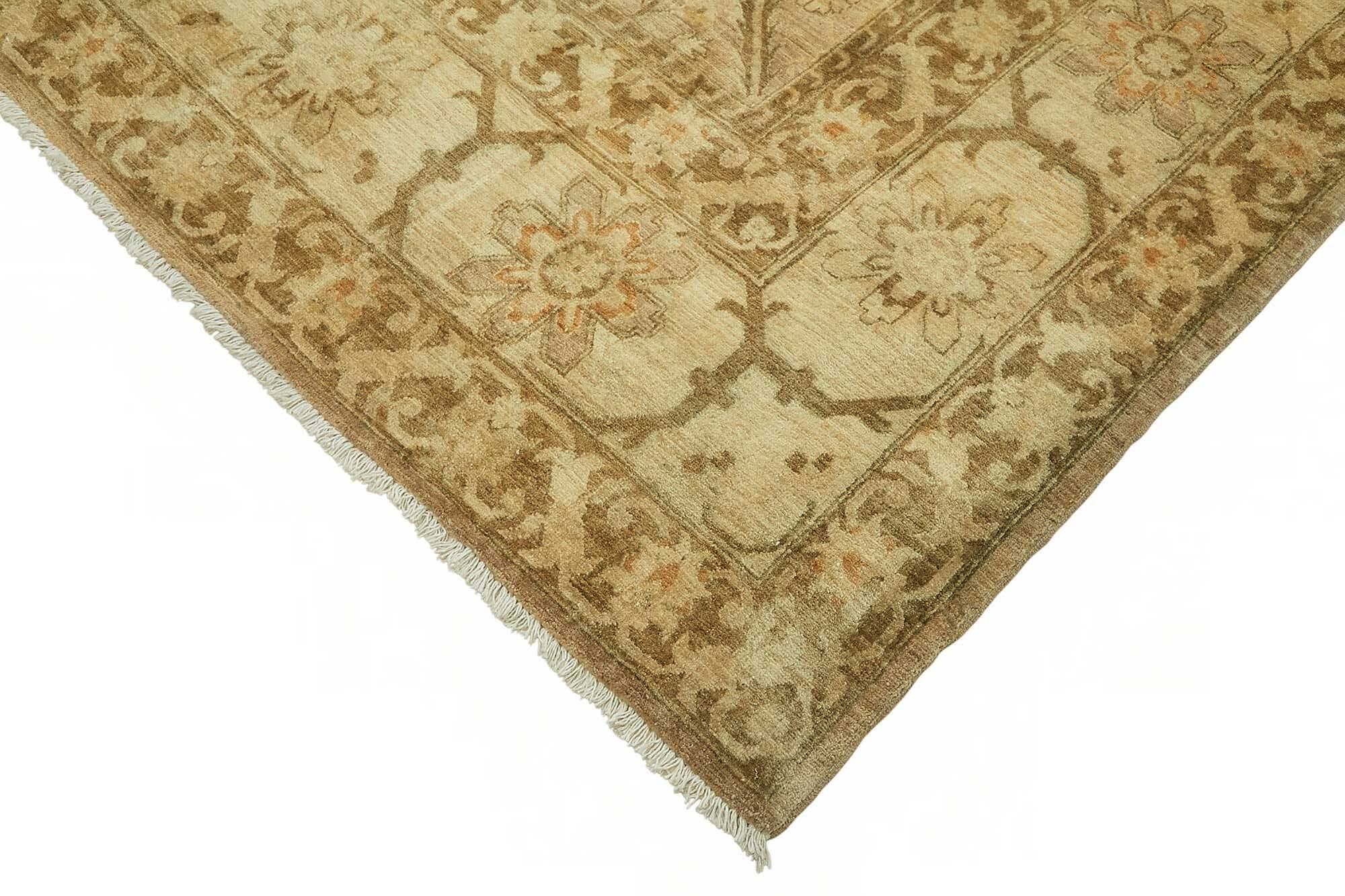Tapis Oushak en laine noué à la main turc 303 cm x 414 cm
