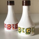 Set oil and vinegar mobil vintage years 70 s