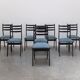 Set of 8 'S4' dining chairs by Alfred Hendrickx for Belform, 1950s