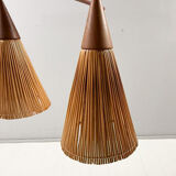 IB Fabiansen for Fog & Mørup, large ceiling lamp/pendant, 1960s, Denmark.