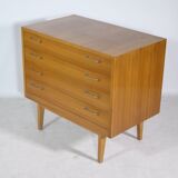 Teak Scandinavian chest of drawers, 1960s