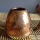 Copper and brass watering can