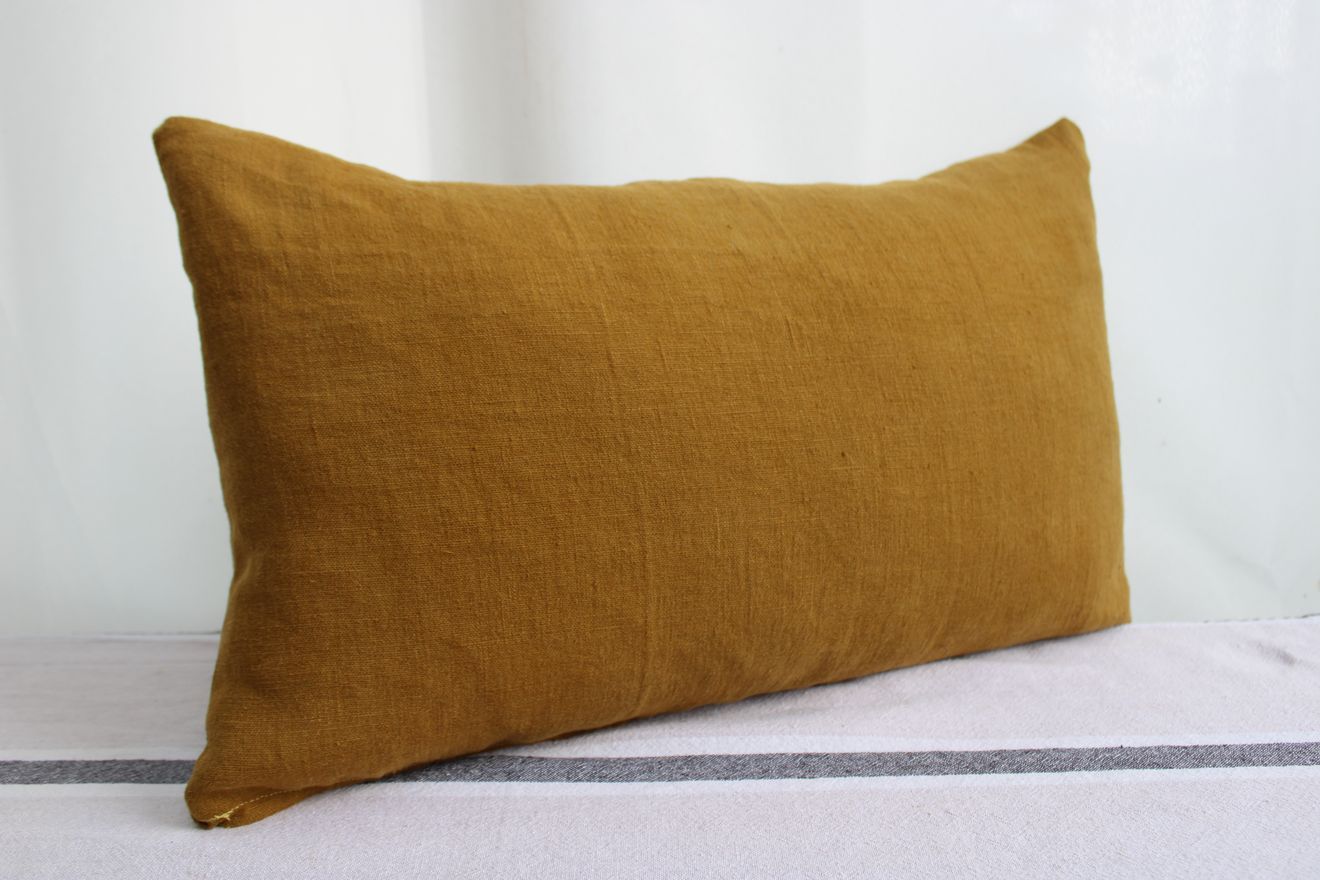 Linen cushion