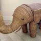 Rattan Reed elephant 1960 , design animal