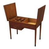 Teak sewing table, Danish design, 1960s, production: Denmark