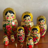 Russian dolls 10 pieces