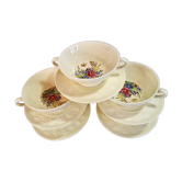Bols à soupe anglais Wedgwood Wellesley