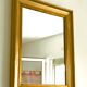 Miroir en bois bi colore