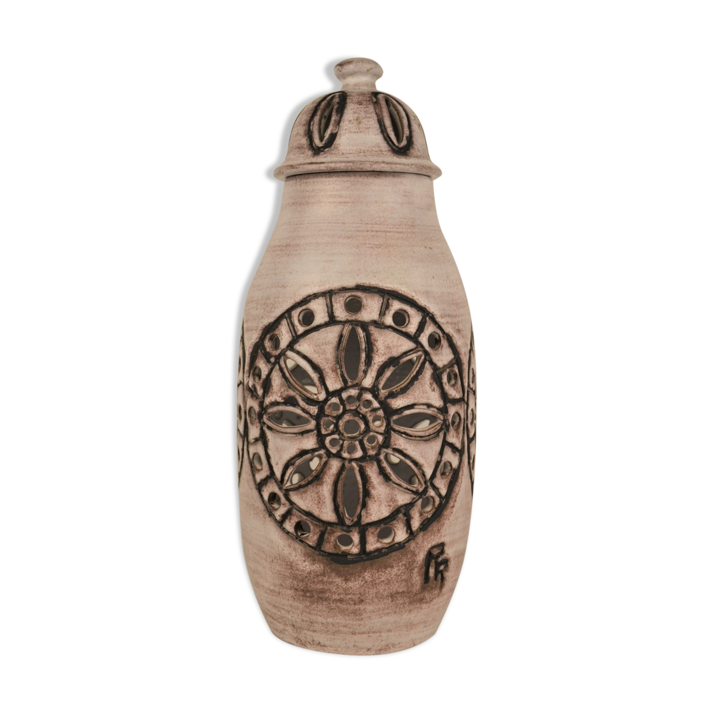 Valras ceramic lamp 1970