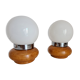 Paire de lampes de chevet vintage