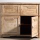 Antique white desk chest of drawers (circa 1920)