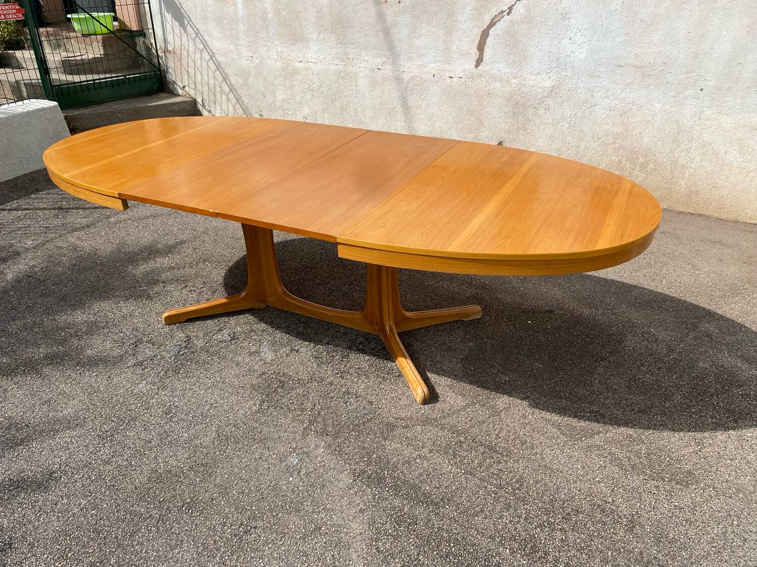 Baumann elm dining table