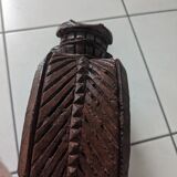 Tête cheval bois