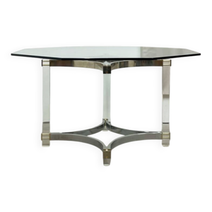 table de repas octogonale,