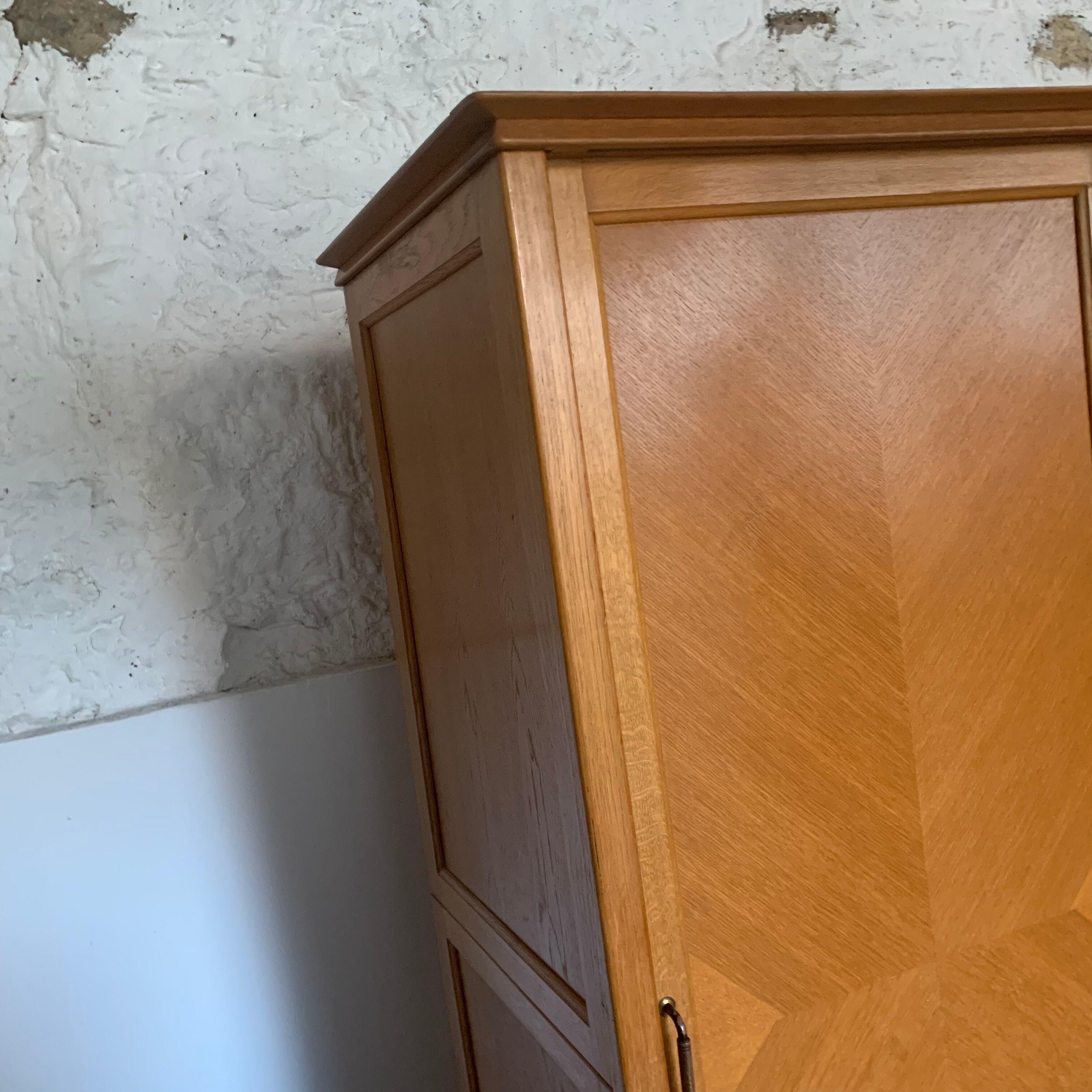 Vintage Parisian wardrobe sliding doors