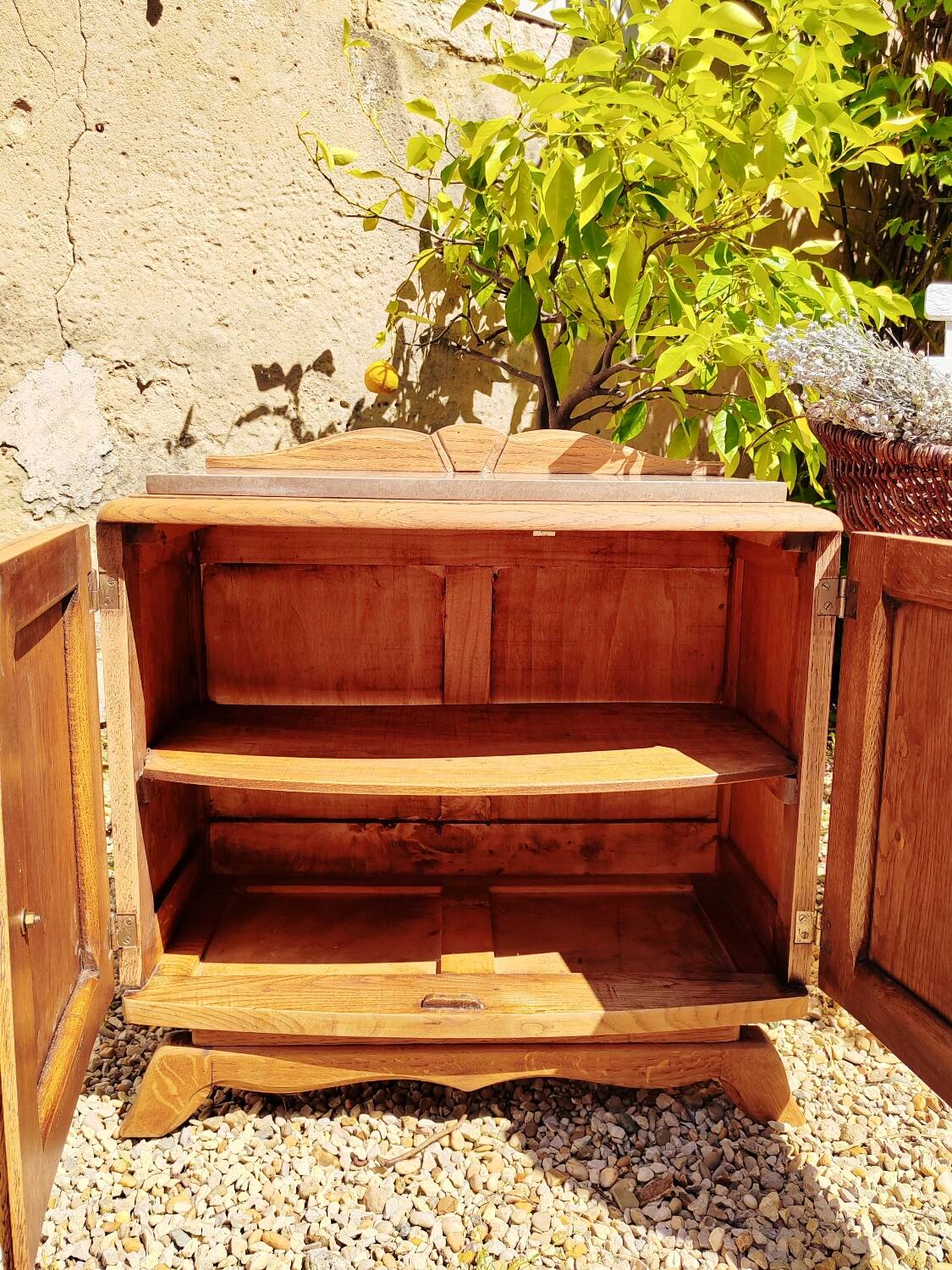 Art Deco bedside table