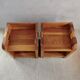 Pair of solid pine bedside tables