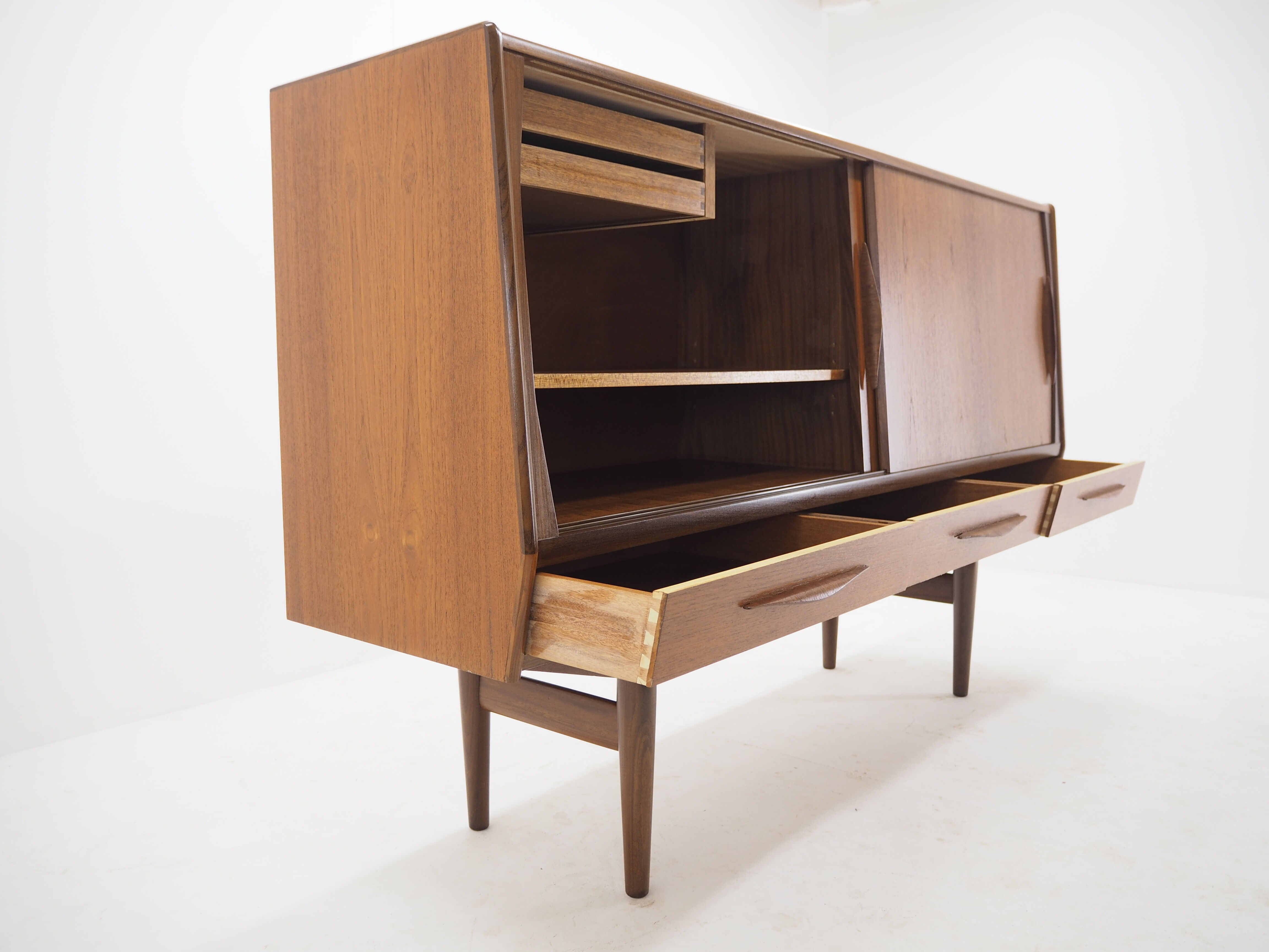 1960s Danish Teak Highboard