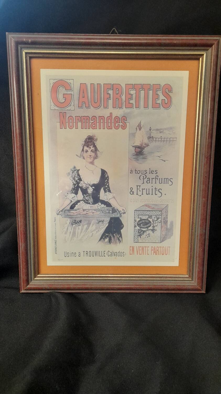Normandy wafer advertising frame