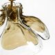 Beautiful 1960s J.T. Kalmar Franken heavy Murano glass floral ceiling lamp