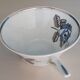 Service of cups and milk jar in fine porcelain from Limoges Art Deco