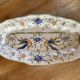 Very large decorative dish in Limoges earthenware
