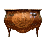 Louis XV-style curved dresser 20th century