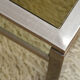 Jansen House coffee table by Guy Lefèvre steel glass 1970