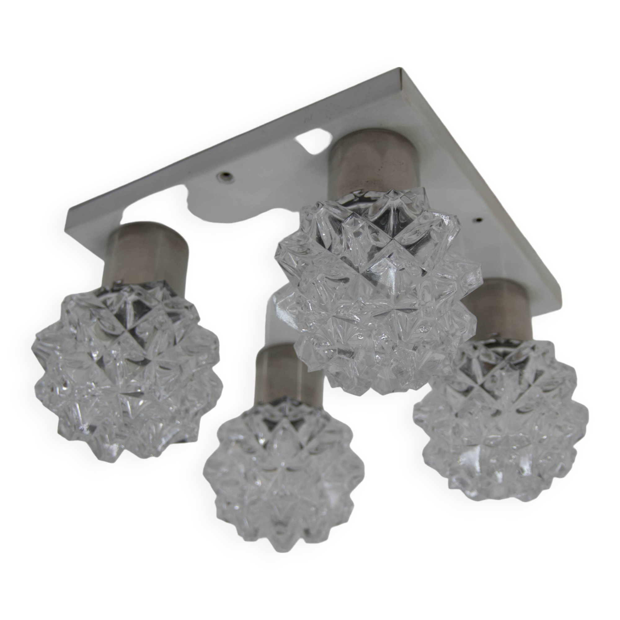 Flush Mount by Kamenicky Senov, 1970s