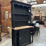 Black patinated bar back