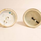 Pair of mid-century brass table lamps by Kosta Elarmatur, Sweden, 1960s.