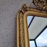 Louis Philippe mirror with pediment