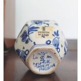 Vase Zénith bleu de Delft